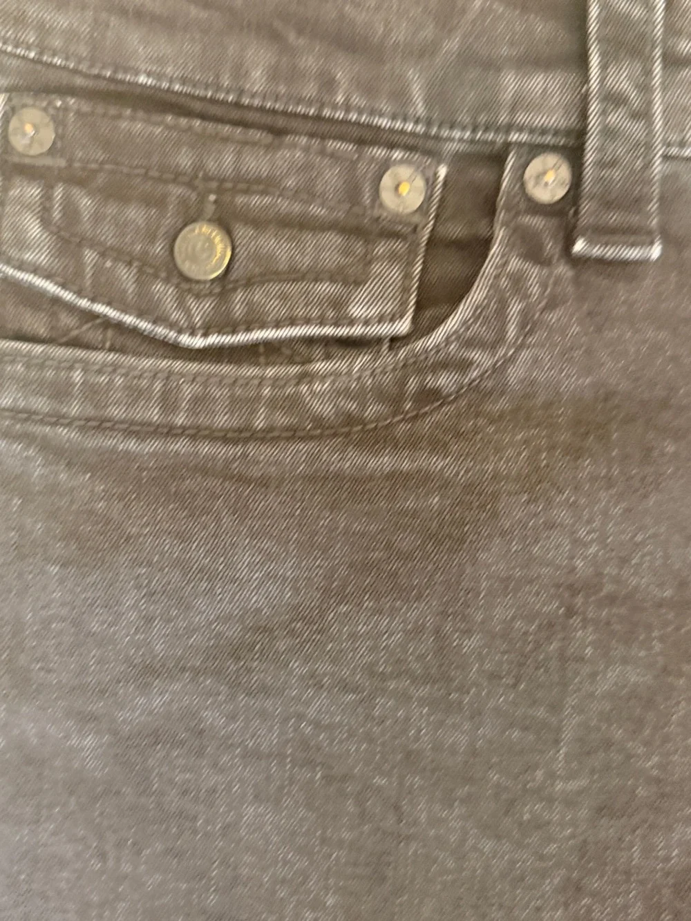 True Religion Men's Black Straight-Leg Jeans